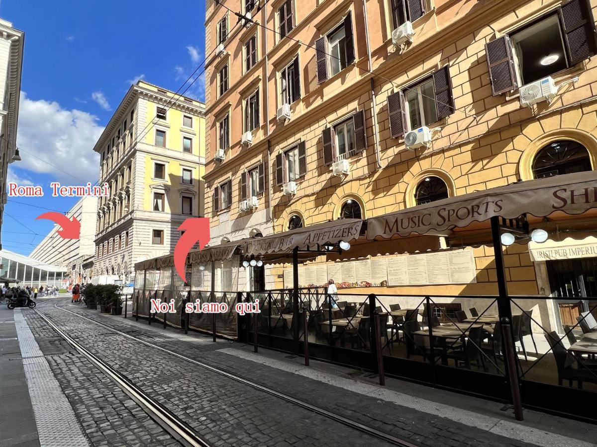 Hotel Domus Termini Rom Eksteriør billede