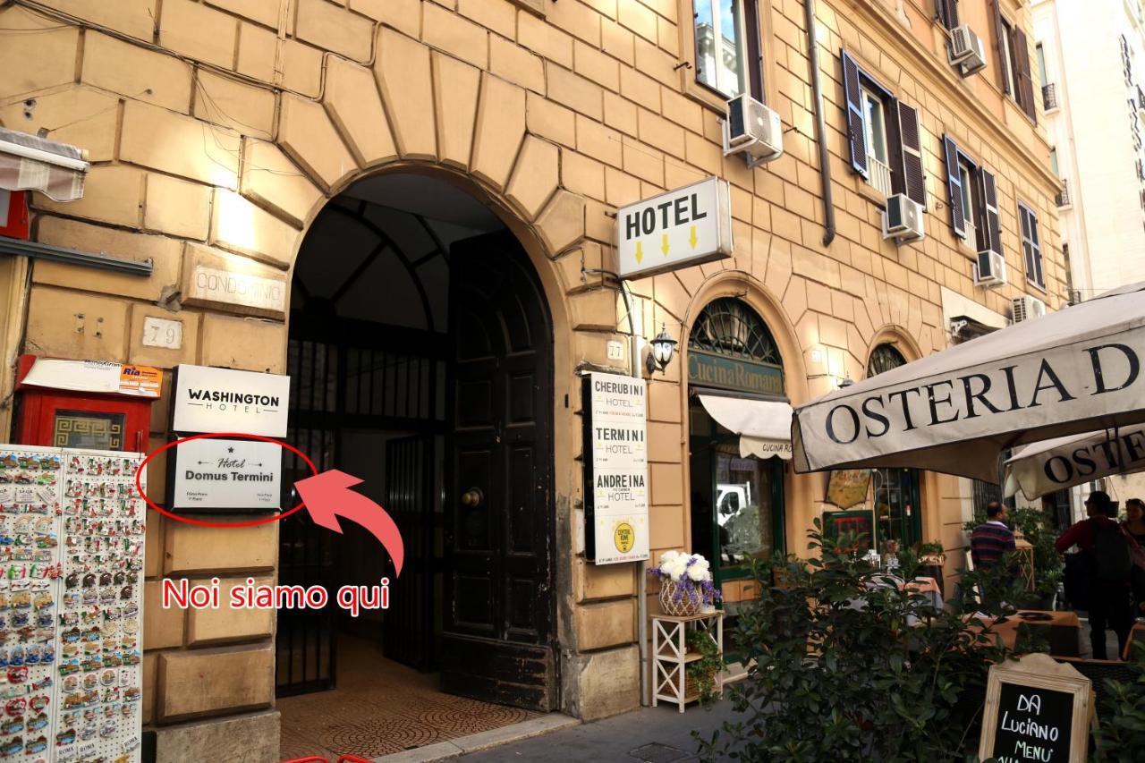 Hotel Domus Termini Rom Eksteriør billede